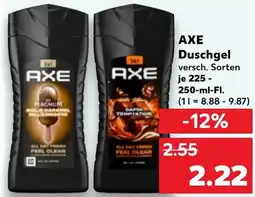 Kaufland AXE Duschgel Angebot