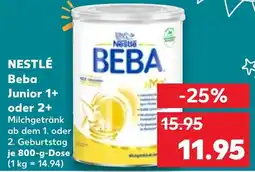 Kaufland NESTLÉ Beba Junior 1+ oder 2+ Angebot