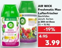 Kaufland AIR WICK Freshmatic Max Lufterfrischer Angebot