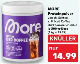 Kaufland MORE Proteinpulver Angebot