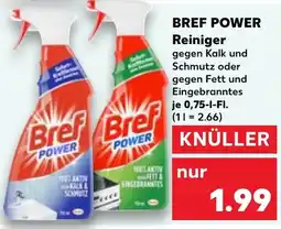 Kaufland BREF POWER Reiniger Angebot
