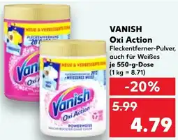 Kaufland VANISH Oxi Action Angebot