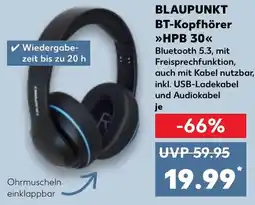 Kaufland BLAUPUNKT BT-Kopfhörer HPB 30 Angebot