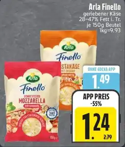 Edeka Arla Finello geriebener Käse Angebot