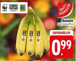 Edeka GUT& GÜNSTIG Bananen Angebot