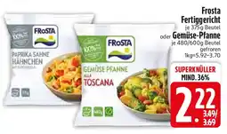 Edeka Frosta Fertiggericht oder Gemüse-Pfanne Angebot