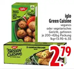 Edeka iglo Green Cuisine Angebot