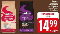 Edeka Lavazza Caffè Crema oder Espresso Angebot