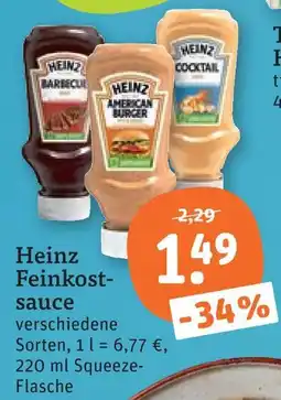 tegut Heinz feinkostsauce Angebot
