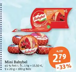 tegut Babybel mini babybel Angebot