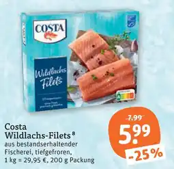 tegut Costa wildlachs-filets Angebot