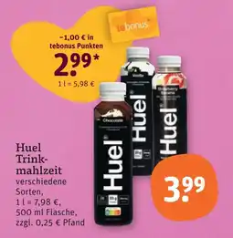 tegut Huel trinkmahlzeit chocolate Angebot