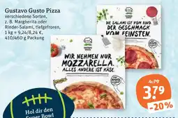 tegut Gustavo gusto pizza margherita Angebot