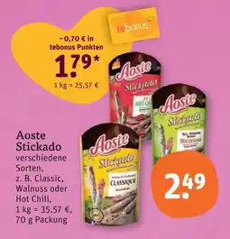 tegut Aoste stickado classic Angebot