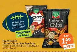 tegut Funny-frisch linsen-chips Angebot