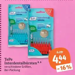 tegut Tepe interdentalbürsten Angebot