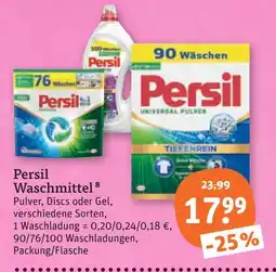tegut Persil waschmittel pulver Angebot