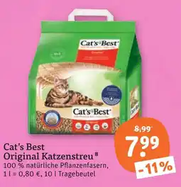 tegut Cat's best original katzenstreu Angebot