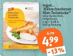 tegut Tegut... hähnchenbrustfilet-teilstücke Angebot