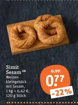 tegut Simit sesam Angebot