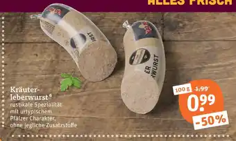 tegut Kräuterleberwurst Angebot
