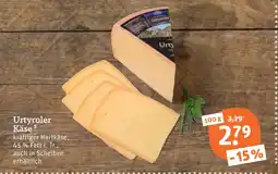 tegut Urtyroler käse Angebot