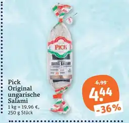 tegut Pick original ungarische salami Angebot
