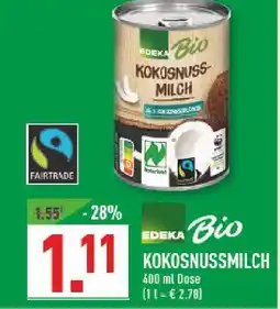 Marktkauf Edeka bio kokosnussmilch Angebot