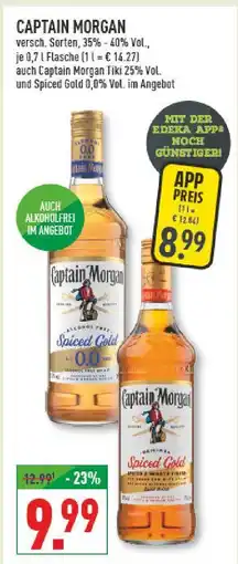 Marktkauf Captain morgan spiced gold 0,0% Angebot