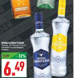 Marktkauf Wodka gorbatschow wodka gorbatschow Angebot