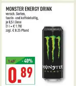 Marktkauf Monster energy drink Angebot