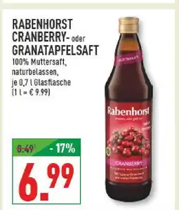 Marktkauf Rabenhorst cranberry Angebot