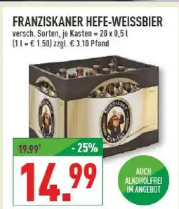 Marktkauf Franziskaner hefe-weissbier Angebot