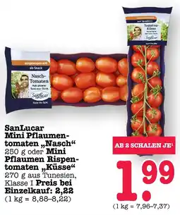 E-Center Sanlucar mini pflaumentomaten nasch Angebot
