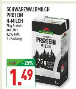 Marktkauf Schwarzwaldmilch protein h-milch Angebot