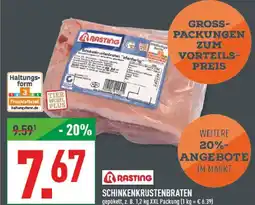 Marktkauf Rasting schinkenkrustenbraten Angebot