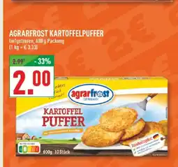 Marktkauf Agrarfrost kartoffelpuffer Angebot