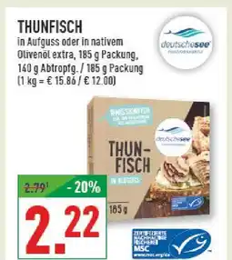 Marktkauf Deutsche see thunfisch Angebot