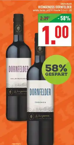 Marktkauf Weingenuss dornfelder Angebot