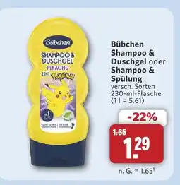 Combi Bübchen shampoo & duschgel Angebot