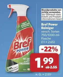 Combi Bref power reiniger Angebot
