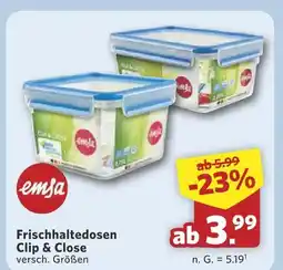 Combi Emsa frischhaltedosen clip & close Angebot