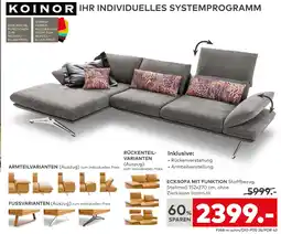 porta Koinor ecksofa mit funktion Angebot