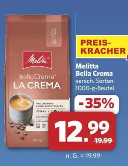 Combi Melitta bella crema la crema Angebot
