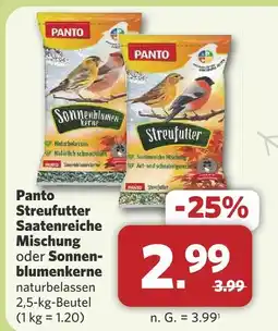 Combi Panto streufutter saatenreiche mischung Angebot