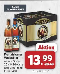 Combi Franziskaner weissbier Angebot