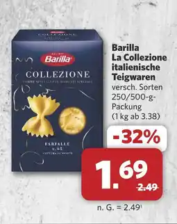 Combi Barilla la collezione italienische teigwaren Angebot