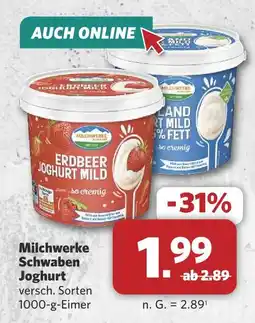 Combi Milchwerke schwaben erdbeer joghurt mild Angebot