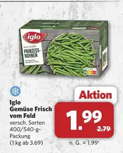 Combi Iglo gemüse frisch vom feld Angebot