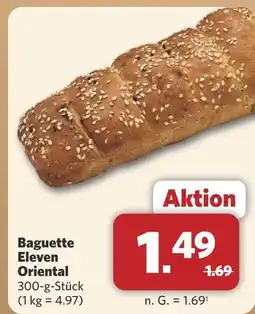 Combi Baguette eleven oriental Angebot